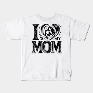 I love my mom Kids T-Shirt